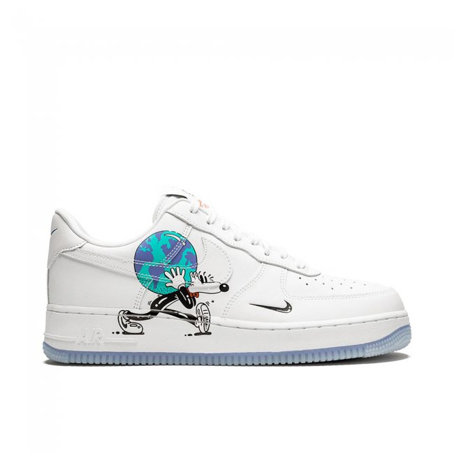 Nike Air Force 1 Flyleather QS Steve Harrington Earth Day CI5545-100