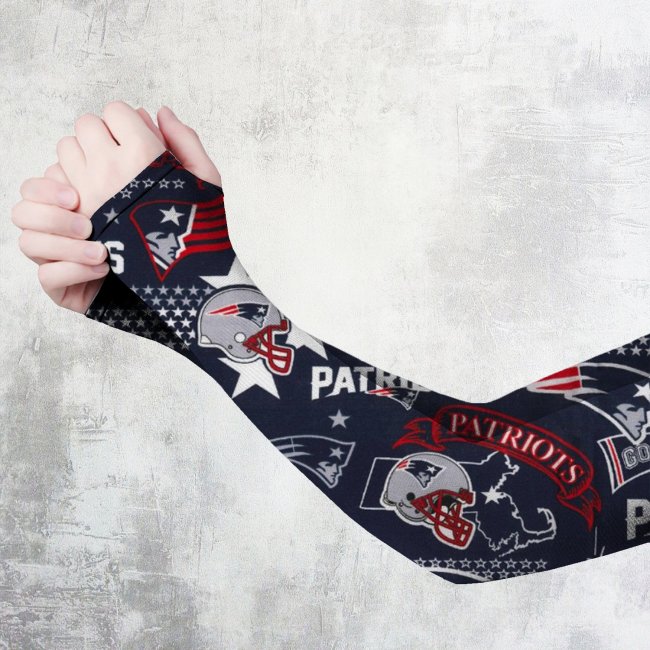 NEW ENGLAND PATRIOTS Cooling Arm Sleeves for Men & Women UV Protective Tattoo Cover Up