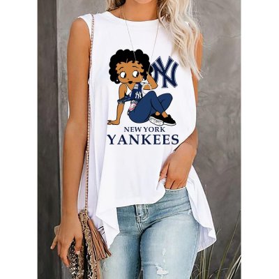 NewYorkYankees Printing Woman Vest T-shirt