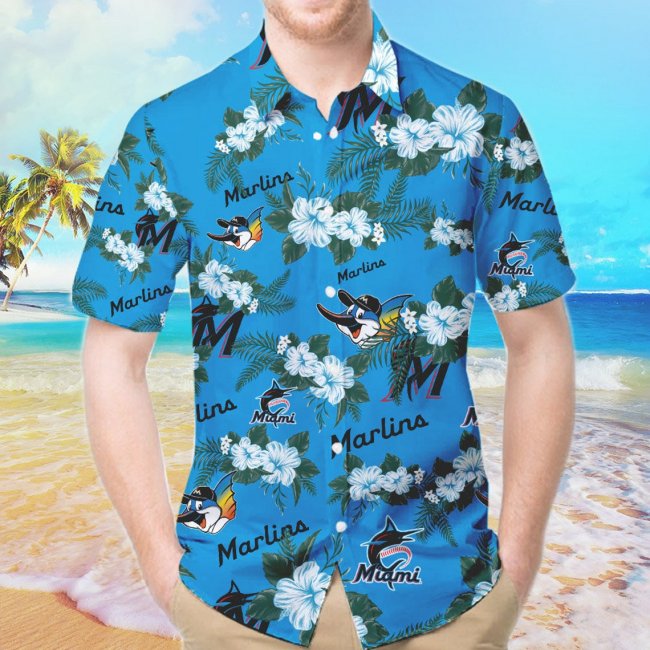 Team Aloha Hawaiian Shirts Flower Summer Shirt For Baseball Lovers