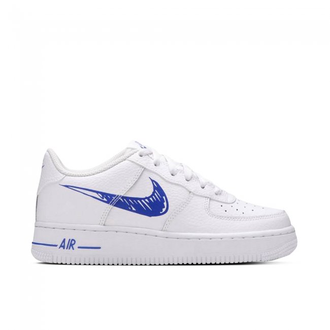 Nike Air Force 1 Low Sketch Blue Swoosh GS DM3177-102