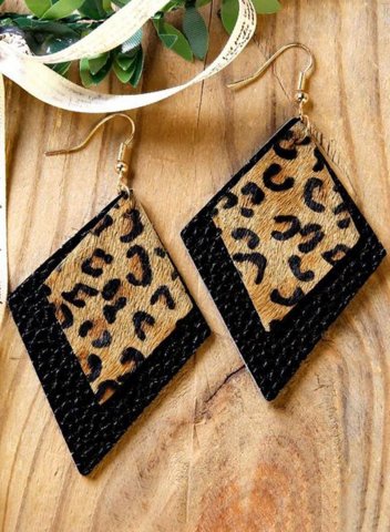 Women's Earrings Leopard Daily Casual Earrings