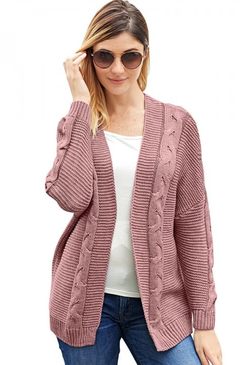 Women's Cardigans Chunky Wide Long Sleeve Knit Cardigan