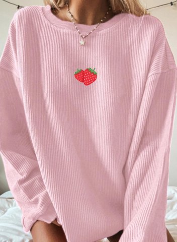 Vintage basic long sleeve sweatshirt