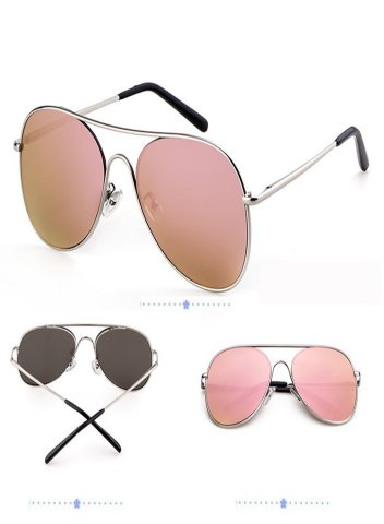 Women's Sunglasses Solid Metal Vintage Sunglasses