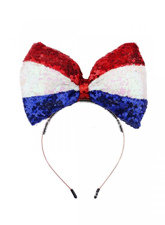 Independence Day Sequins Memorial Headband