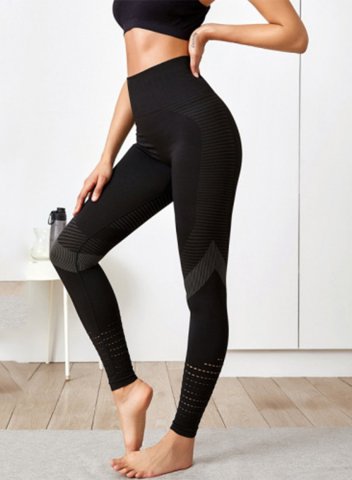 Women's Leggings Slim Solid High Waist Casual Track Pants