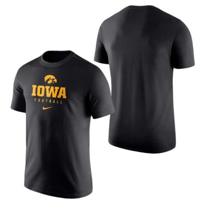 Iowa Hawkeyes Team Issue Performance T-Shirt Black