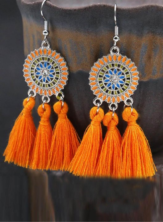 Women's Earrings Tribal Crystal Earrings