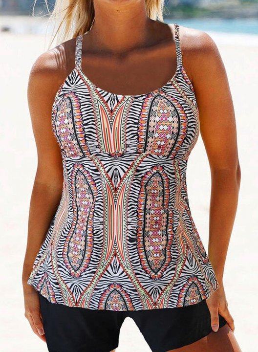 Women's Tankinis Tribal Tankini