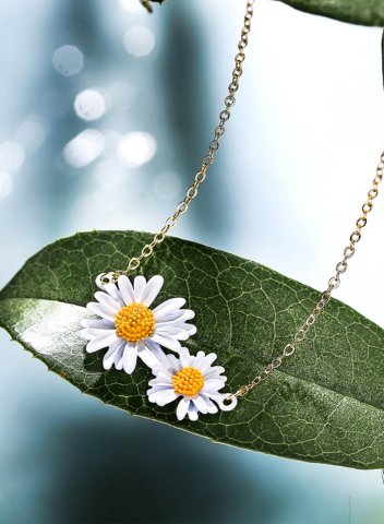 Women's Necklaces Daisy Sweet Cute Necklace