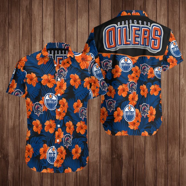 Team Hawaiian Hokey Team Flower Summer Shirt