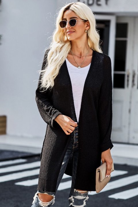 Women's Cardigans Solid Knit Cardigan