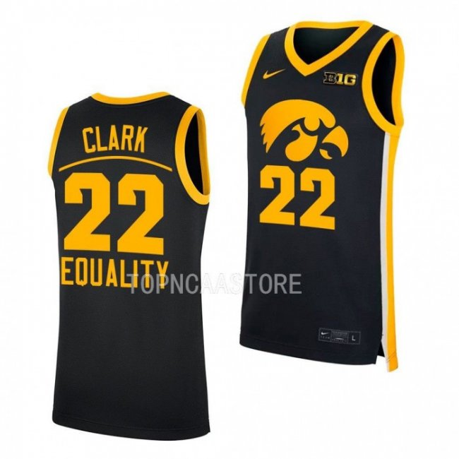 Caitlin Clark #22 Iowa Hawkeyes Women's Basketball Jersey Black