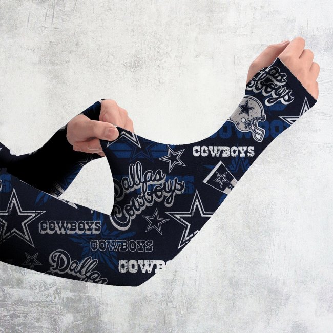 DALLAS COWBOYS Cooling Arm Sleeves for Men & Women, UV Protective Tattoo Cover Up