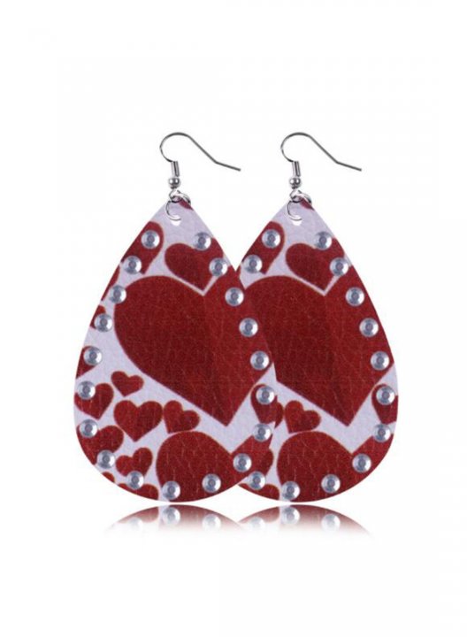 Women's Earrings Heart-shaped Earrings