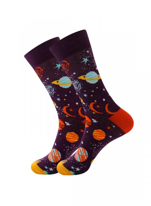 Women's Graphic Socks Color Block Cute Cartoon Fashion Socks