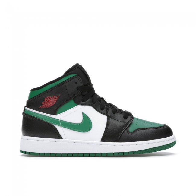 Air Jordan 1 Mid Pine Green GS 554725-067