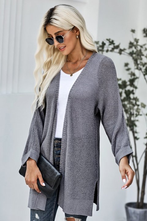 Women's Cardigans Solid Knit Cardigan