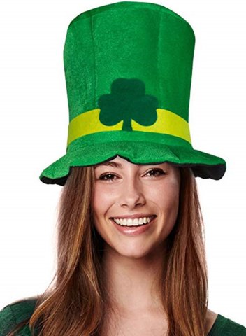 St. Patrick's Day Irish Solid Festival Hat