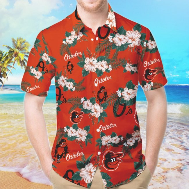 Team Aloha Hawaiian Shirts Flower Summer Shirt For Baseball Lovers