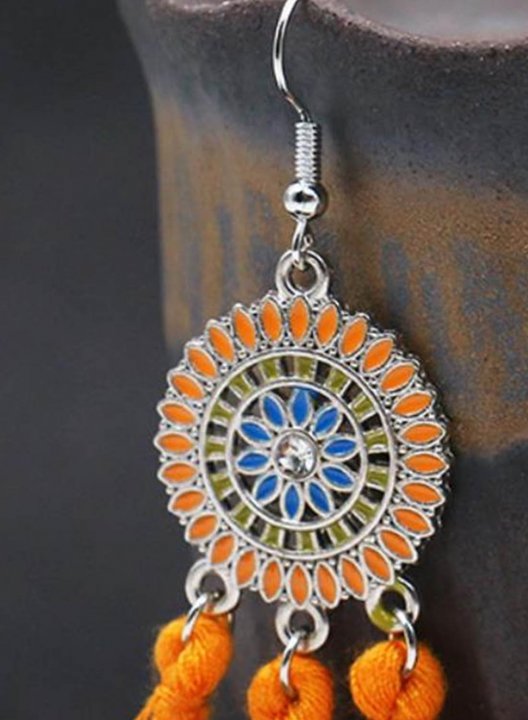 Women's Earrings Tribal Crystal Earrings