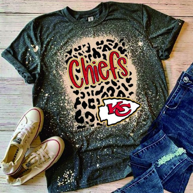 Short Sleeves Round Neck KS Chiefs T-Shirt