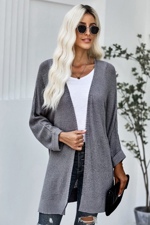 Women's Cardigans Solid Knit Cardigan