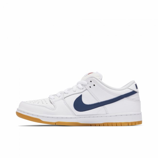 Nike SB Dunk Low Orange Label White Navy CZ2249-100