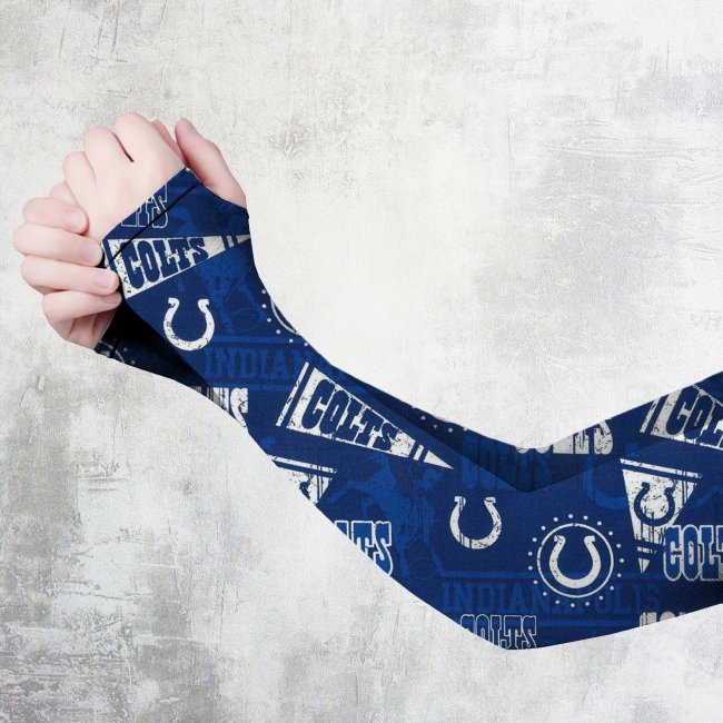 INDIANAPOLIS COLTS Cooling Arm Sleeves for Men & Women UV Protective Tattoo Cover Up