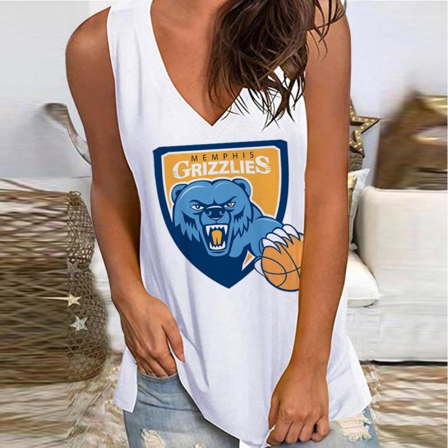 Women's team loose fitting sleeveless top