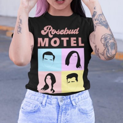 Women's Graphic T-shirts Rosebud Motel T-shirt