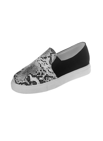 Women's Slip-on Shoes Snakeskin Print Casual Daily Slip-on Shoes