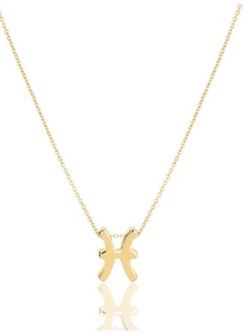 Women's Necklaces Solid Alloy 12 Zodiac Necklace