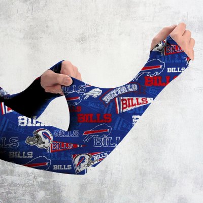 BUFFALO BILLS Cooling Arm Sleeves for Men & Women, UV Protective Tattoo Cover Up