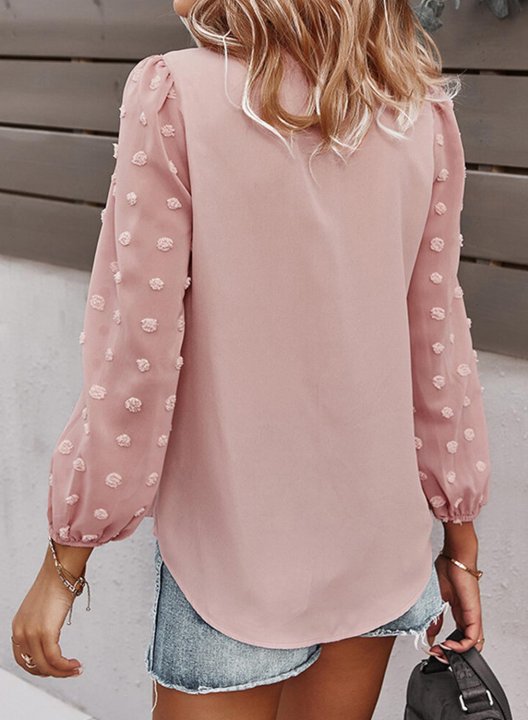 Women's Blouses Solid Blouses