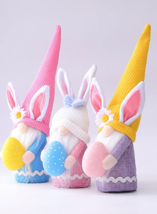 Easter Day Rabbit Doll Cute Home Decor