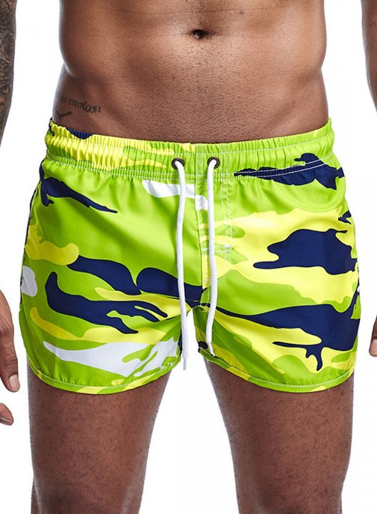 Men's Short Swim Trunks Beach Surf Sports Quick Dry Breathable Board Shorts