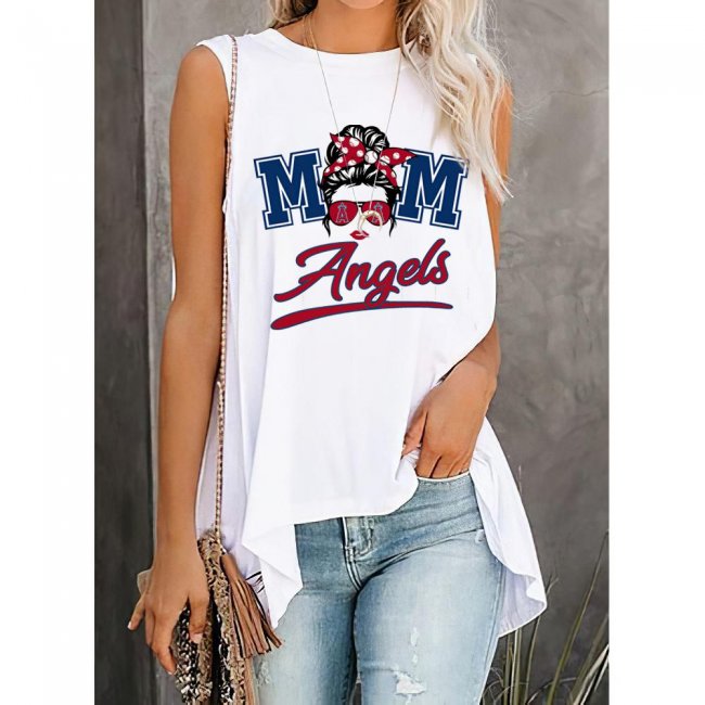 Angeles of LosAngeles Printing Woman Vest T-shirt