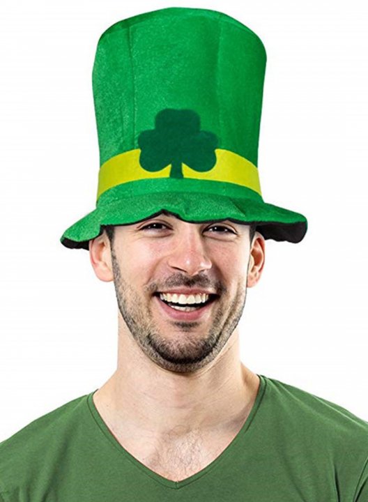 St. Patrick's Day Irish Solid Festival Hat