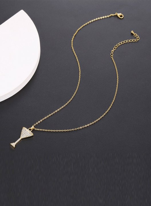 Women's Necklaces Color Block Metal Necklaces