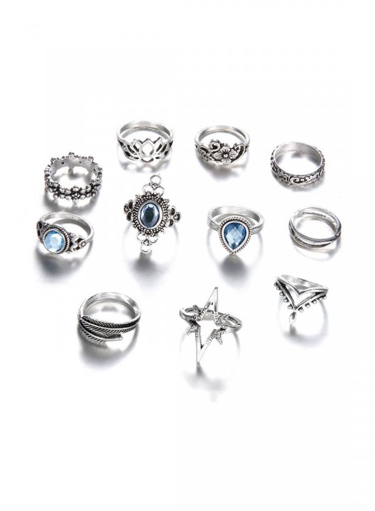 Women's Rings Solid Tribal Alloy Rings