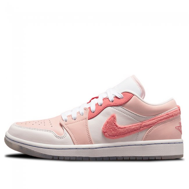 Air Jordan 1 Low White Pink Grey DM5443-666