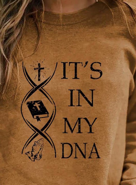 It's In My DNA Christian Cozy Sweatshirt