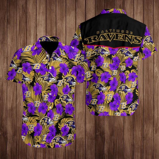 Team Hawaiian Hokey Team Flower Summer Shirt