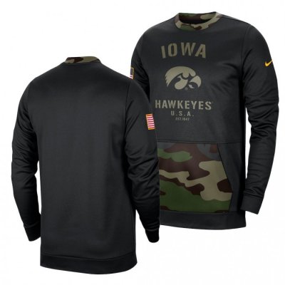 Iowa Hawkeyes Camo Veterans Day 2021 Military Appreciation Sweatshirt