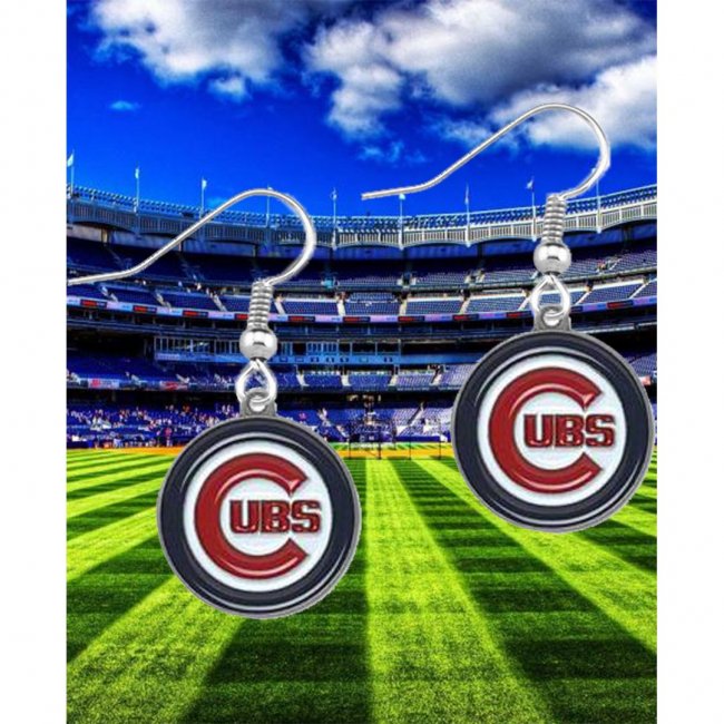 NCAA CHICAGO CUBS Team Earrings