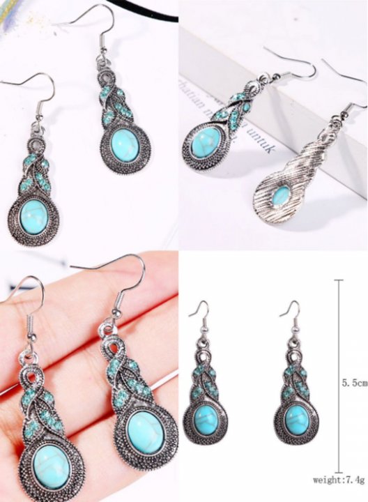 Women's Earrings Solid Daily Basic Earrings