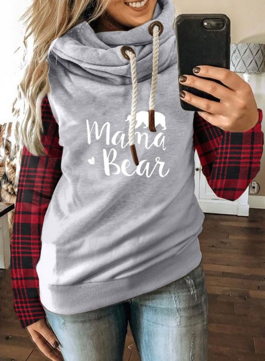 Fashion Long Sleeve Stand Neck Hoodie