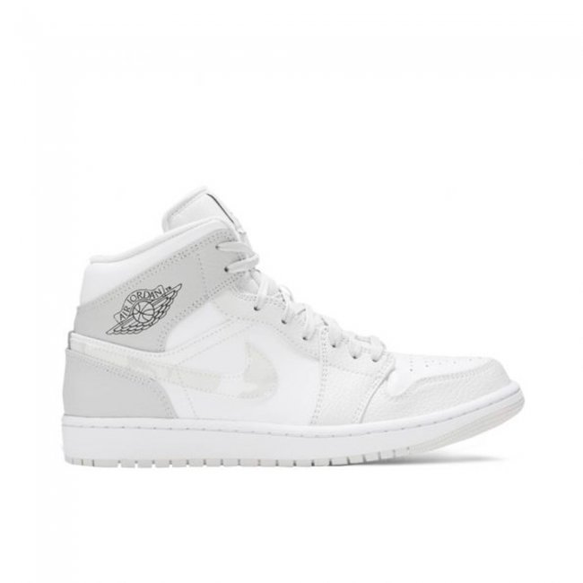 Air Jordan 1 Mid Grey Camo GS DD3235-100